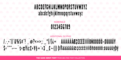 GS Slim One Font Poster 2