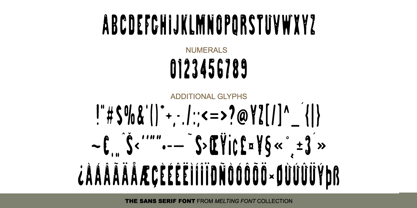 GS Slim One Bestiary Font Poster 2