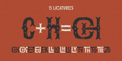 The Freaky Circus Font Poster 2