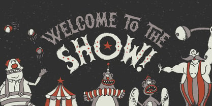 The Freaky Circus Font Poster 3