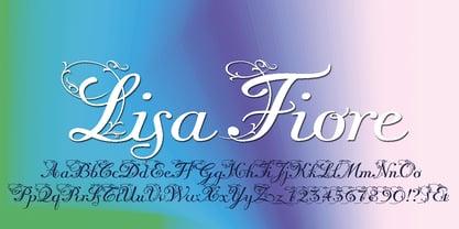 Lisa Fiore Font Poster 1