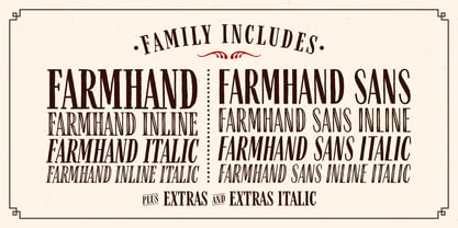 Farmhand Font Poster 2