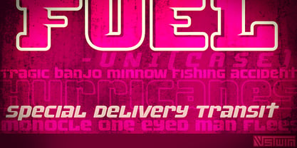 Fuel Uni Font Poster 1