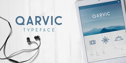 QARVIC Font Poster 1