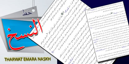 TE Naskh Font Poster 1