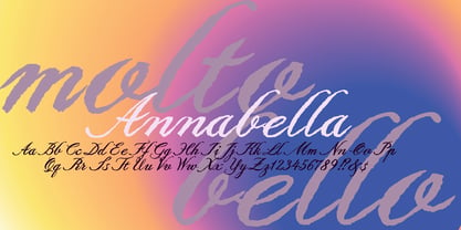 Annabella Font Poster 2