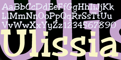 Ulissia Font Poster 1
