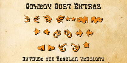 Cowboy Burt Fuente Póster 4