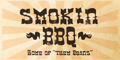 Cowboy Burt Font Poster 6