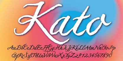 Kato Font Poster 1
