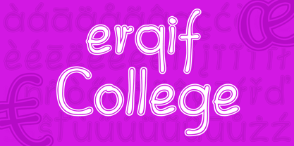 erqif Font Poster 2