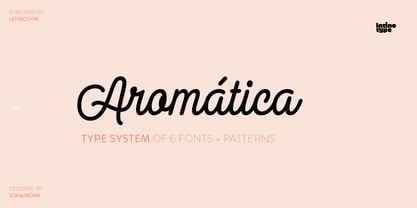 Aromatica Font Poster 13