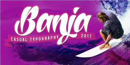 Banja Font Poster 10