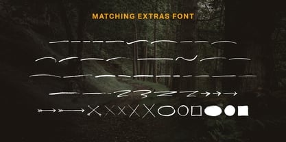 Trailmade Font Poster 12
