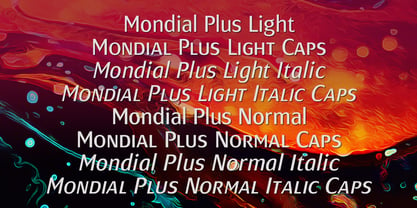 Mondial Plus Fuente Póster 3