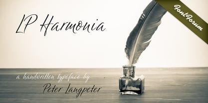 LP Harmonia Font Poster 1