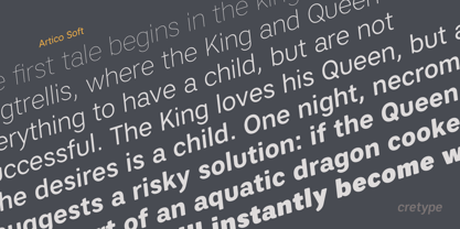 Artico Soft Font Poster 5