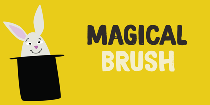 Magical Brush Fuente Póster 1