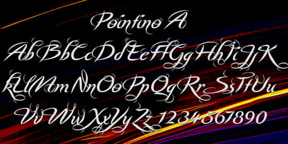 Pointino Font Poster 2