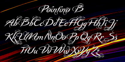 Pointino Font Poster 3