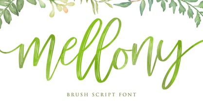 Mellony Font Poster 1