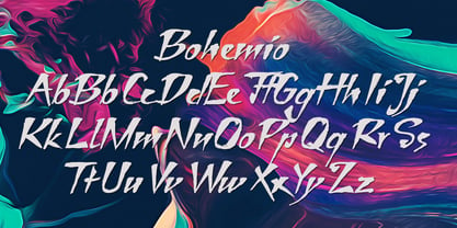 Bohemio Font Poster 3