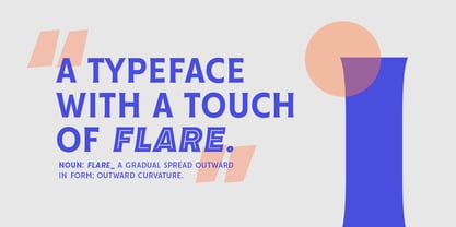 Cenzo Flare Font Poster 9
