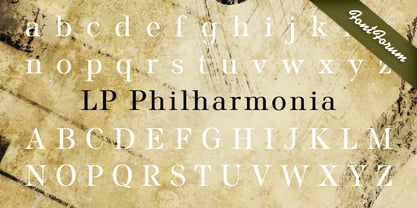 LP Philharmonia Font Poster 3