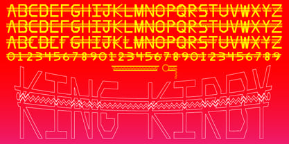 King Kirby Font Poster 2
