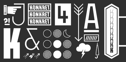 Konkret Font Poster 8