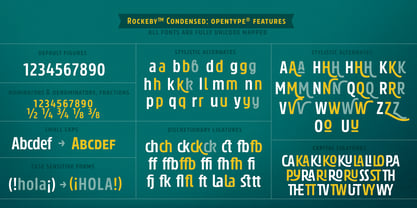 Rockeby Font Poster 12