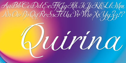Quirina Font Poster 1
