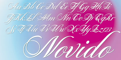 Novido Font Poster 2