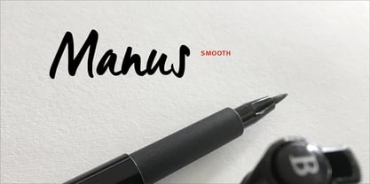 Manus Smooth Font Poster 1