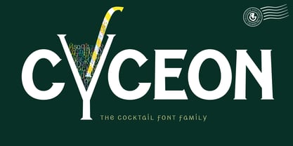 Cyceon Pro Font Poster 1