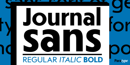 Journal Sans Fuente Póster 1