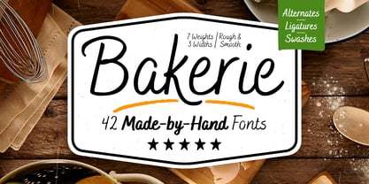 Bakerie Font Poster 1