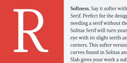 Solitas Serif Font Poster 3