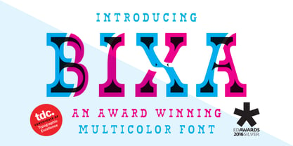 Bixa Font Poster 1