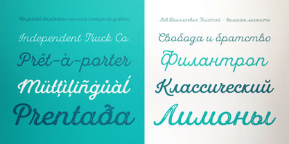 UT Laurelle Font Poster 5