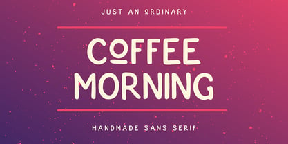 Coffee Morning Font Poster 5