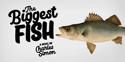 Big Fish Font Poster 1
