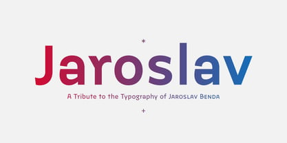 Jaroslav Font Poster 1