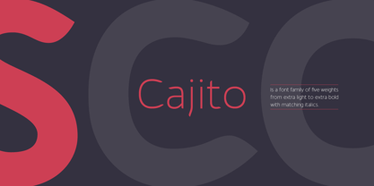 Cajito Font Poster 7