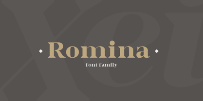 Romina Font Poster 10