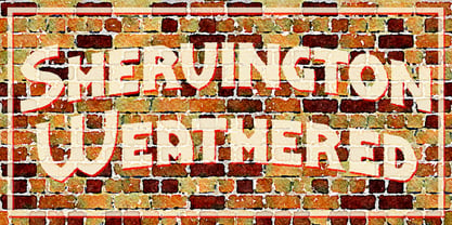 Shervington Font Poster 5