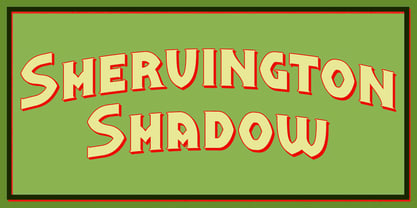 Shervington Font Poster 7