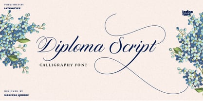 Diploma Script Fuente Póster 1