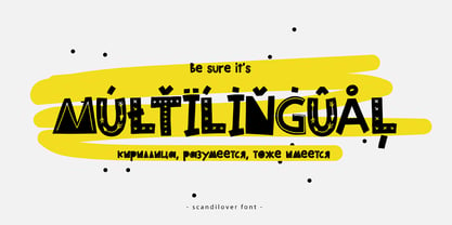 Scandilover Font Poster 6