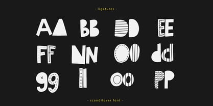 Scandilover Font Poster 5